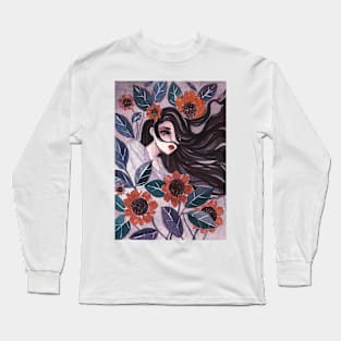 Nature is a Girl Long Sleeve T-Shirt